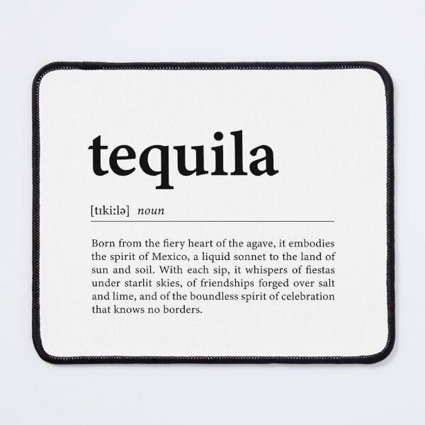 Item preview, Tequila Definition Poster designed and sold by palezebra.