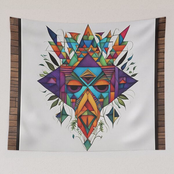 Item preview, Mask From The Far East designed and sold by Owl-o-the-wisp.