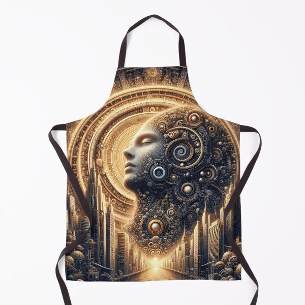 Item preview, Mechanical Mindscape: The Fusion of Thought and Cityscape designed and sold by Vitalka-uk.