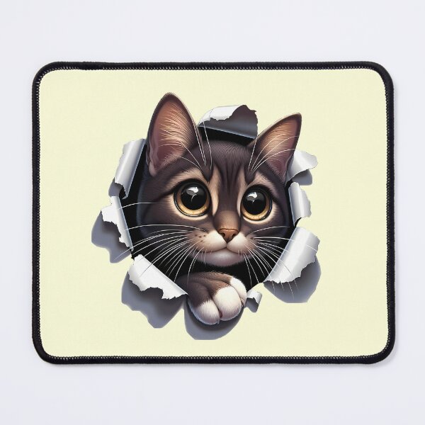 Item preview, Adorable Kitten Peeking designed and sold by Felix Tanner.