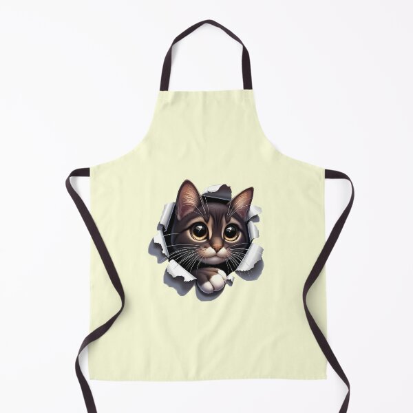 Item preview, Adorable Kitten Peeking designed and sold by Felix Tanner.