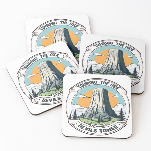 Item preview, Touring USA : Devils Tower designed and sold by 3Brew-Designs.