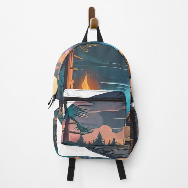 Item preview, Cartoon Dusk Adventure Sticker (962) designed and sold by WASjourney.