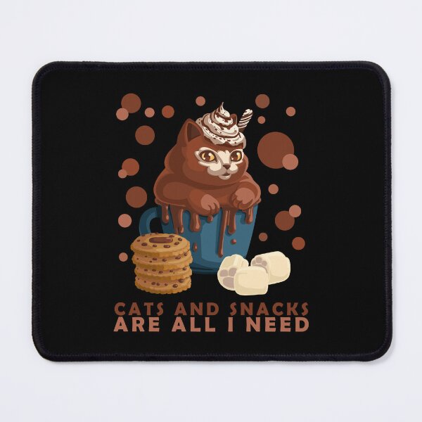 Item preview, Cats and Snacks are all I Need designed and sold by Geobat.