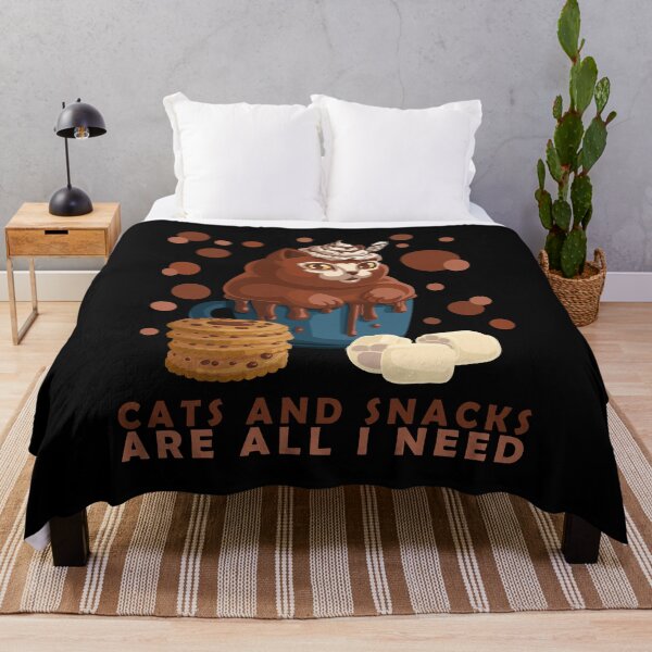 Item preview, Cats and Snacks are all I Need designed and sold by Geobat.