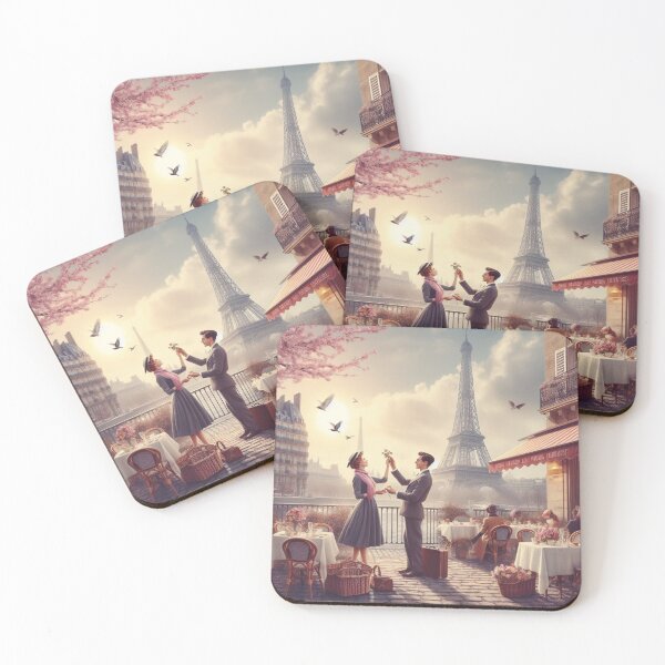 Item preview, Paris Collection. Cafe Scene  designed and sold by YVESTEP.