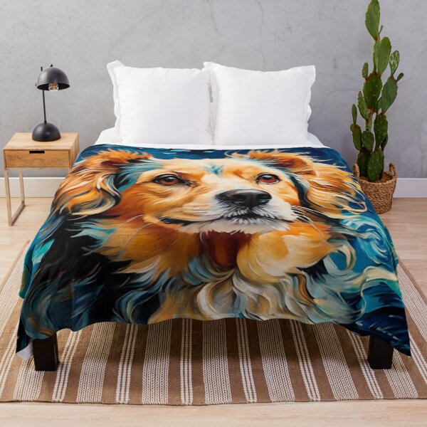 Item preview, The Canine Starry Night: A Tail of Paw-etry in Motion designed and sold by OnlyClassicArt.