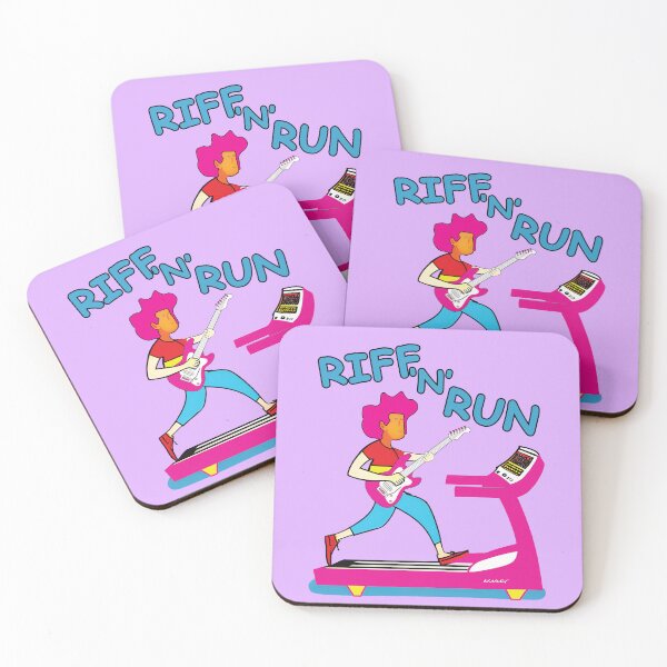 Item preview, Riff 'n' Run designed and sold by Feline Rockstars.