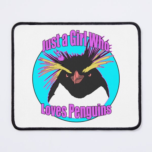 Item preview, Just a Girl Who Loves Penguins | Gift for Penguin Lover designed and sold by Marian Murdoch.