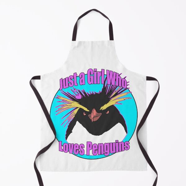 Item preview, Just a Girl Who Loves Penguins | Gift for Penguin Lover designed and sold by Marian Murdoch.