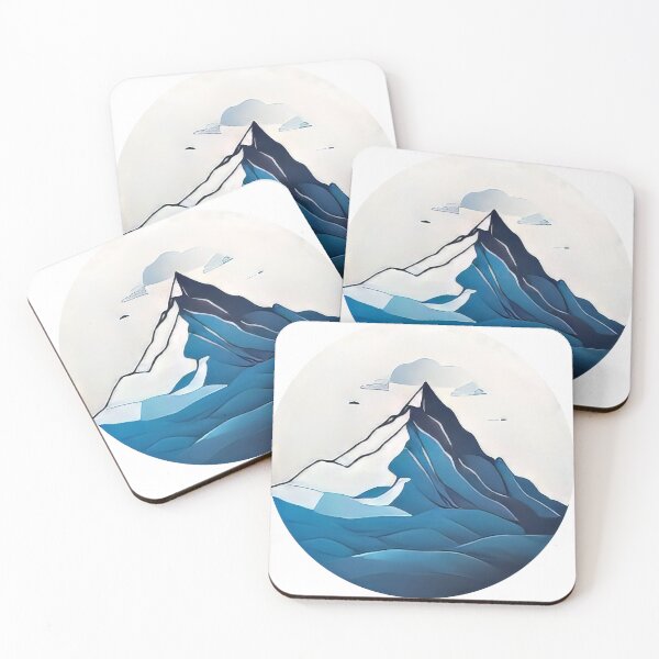 Item preview, Simple Mountain Emblem Sticker (970) designed and sold by WASjourney.