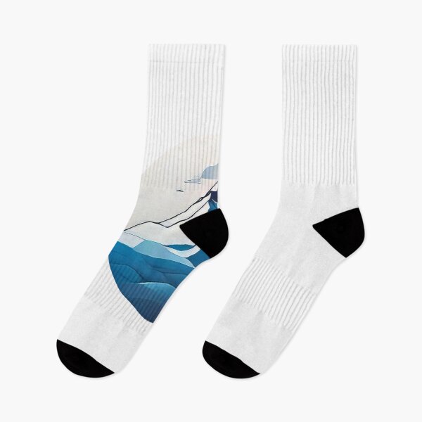 Item preview, Simple Mountain Emblem Sticker (970) designed and sold by WASjourney.