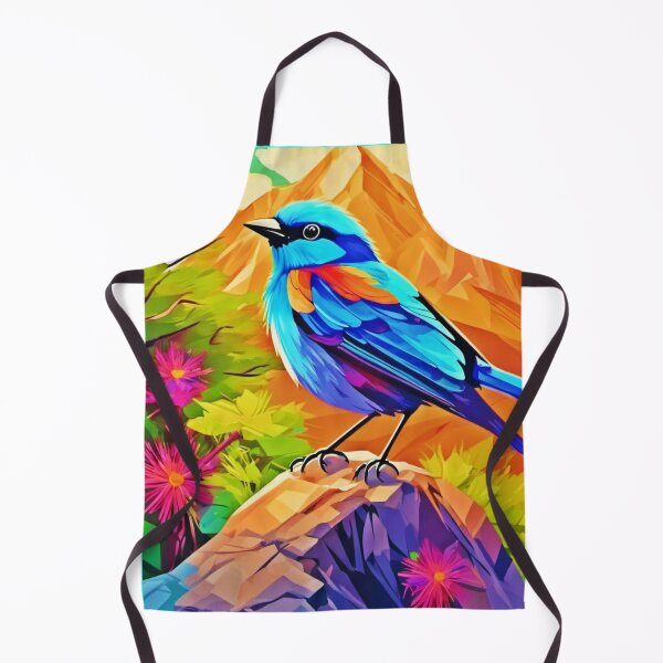 Item preview, Sunny Summit: Colorful Avian Artwork designed and sold by Health And Fitness Posts e-Store.