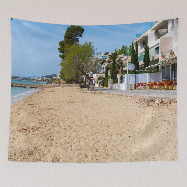 Item preview, Voramar Pizzeria Puerto Pollensa Mallorca designed and sold by GG WALL ART.
