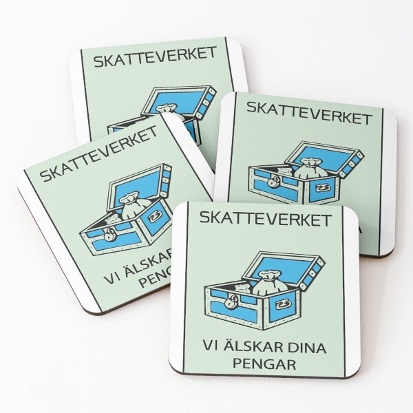 Item preview, Skatteverket - Monopoly designed and sold by KarakasCood.