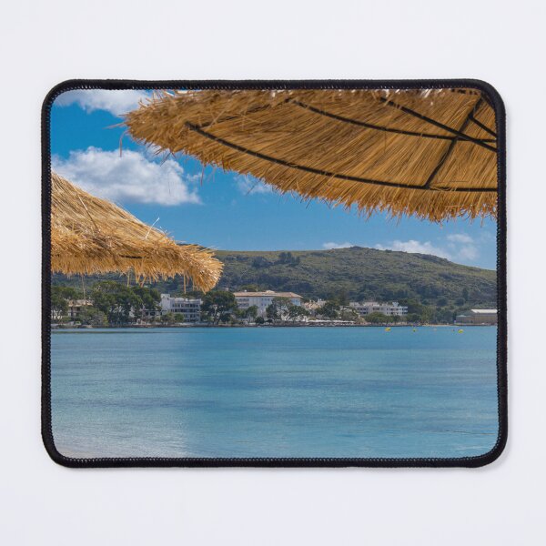 Item preview, Illa D'Or Hotel From Puerto Pollensa Beach Mallorca designed and sold by GG WALL ART.