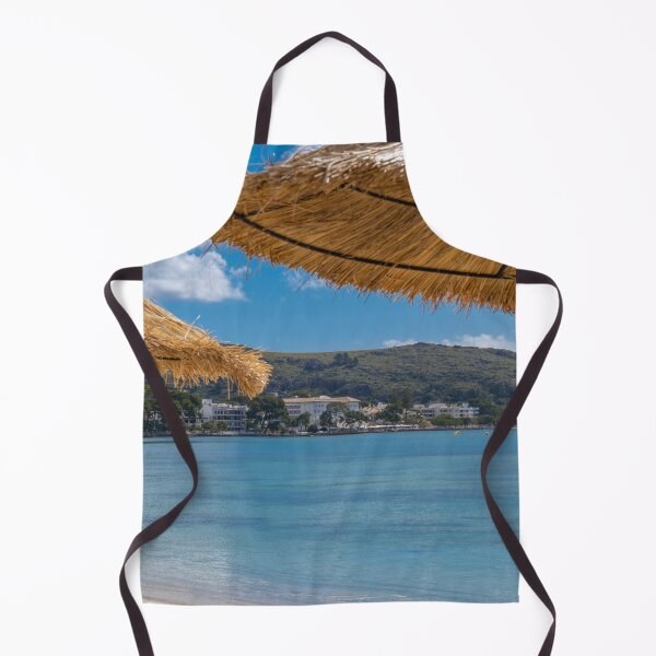 Item preview, Illa D'Or Hotel From Puerto Pollensa Beach Mallorca designed and sold by GG WALL ART.