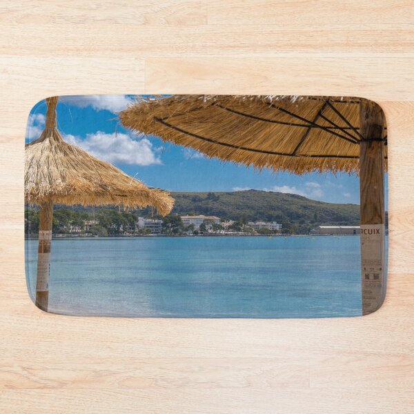 Item preview, Illa D'Or Hotel From Puerto Pollensa Beach Mallorca designed and sold by GG WALL ART.