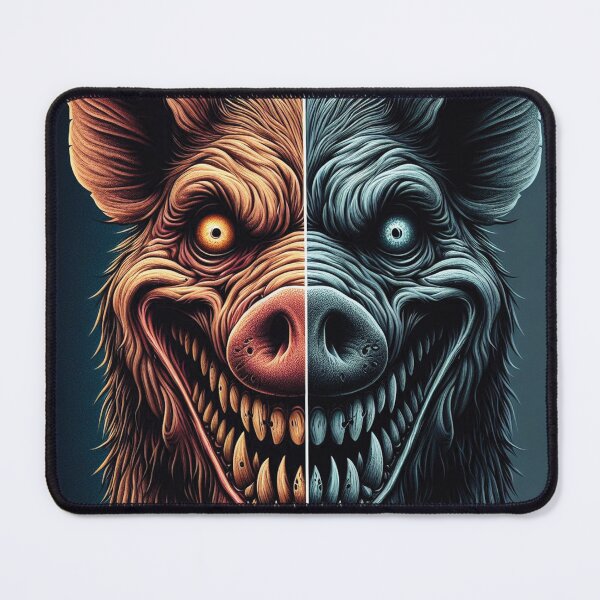 Item preview, scary pig designed and sold by ready-made.