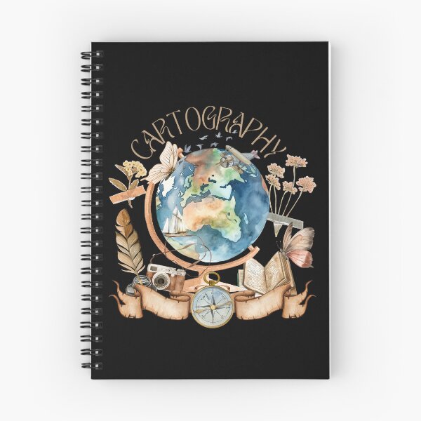 Item preview, Cartography Watercolor designed and sold by Suzielie.