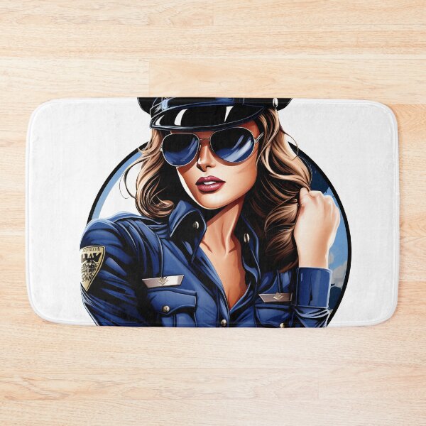 Item preview, beautiful policewoman designed and sold by javierparra.