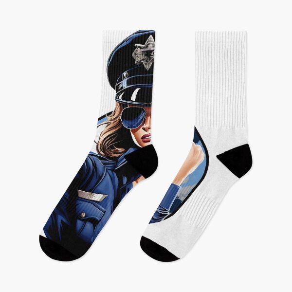 Item preview, beautiful policewoman designed and sold by javierparra.