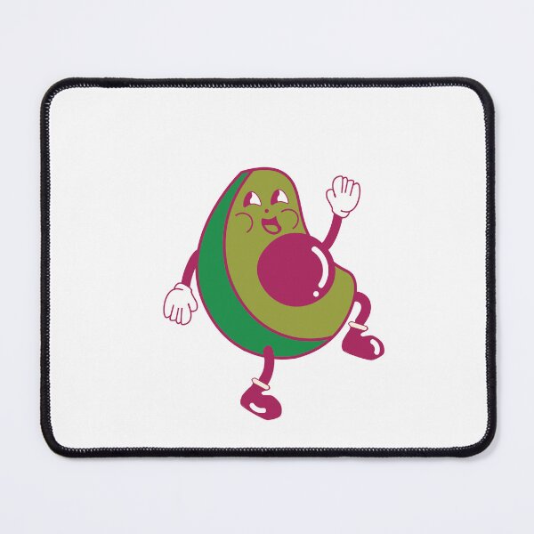 Item preview, Retro Avocado Character designed and sold by TheOneTrueDoggo.