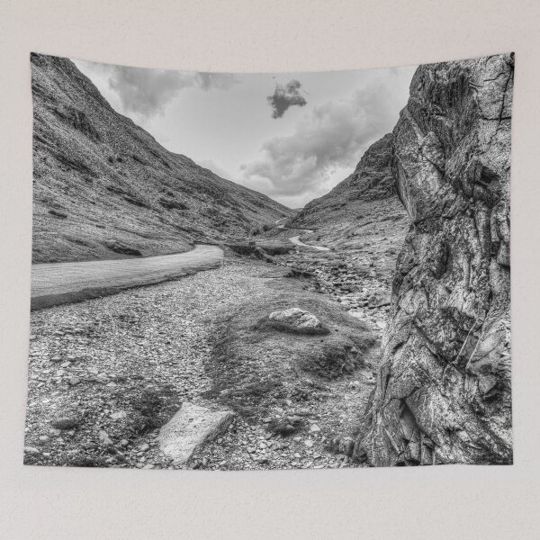 Item preview, Honister Pass, Winding Road, Black And White designed and sold by Paul Thompson Photography.