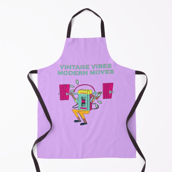 Item preview, Vintage Vibes, Modern Moves | Motivational gym art designed and sold by Feline Rockstars.