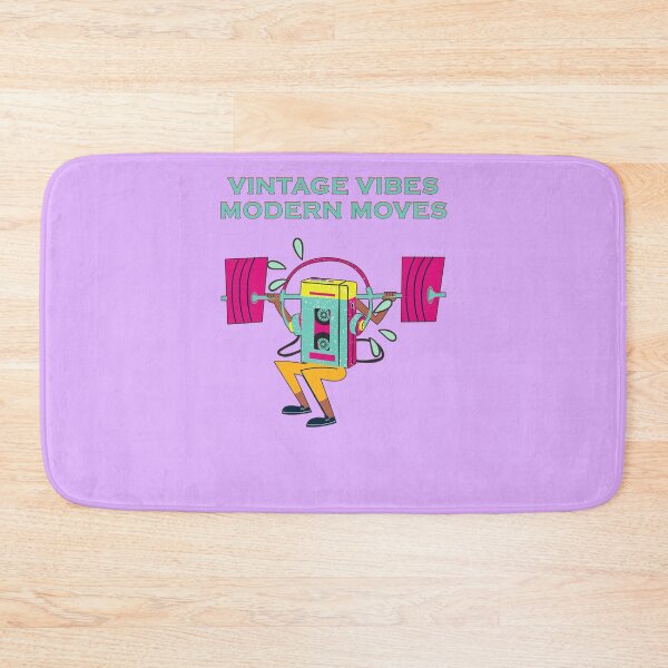 Item preview, Vintage Vibes, Modern Moves | Motivational gym art  designed and sold by Feline Rockstars.