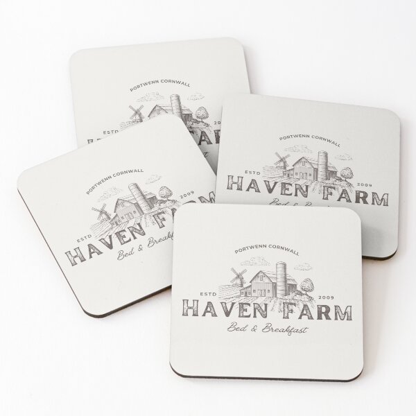 Item preview, Doc Martin Haven Farm Aunty Joan Portwenn Port Isaac Cornwall Dark designed and sold by SonnyBoyDesigns.