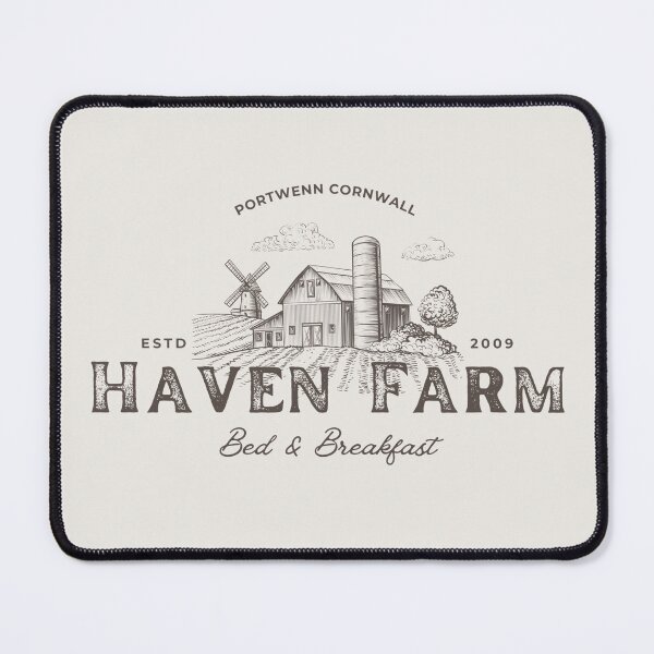 Item preview, Doc Martin Haven Farm Aunty Joan Portwenn Port Isaac Cornwall Dark designed and sold by SonnyBoyDesigns.