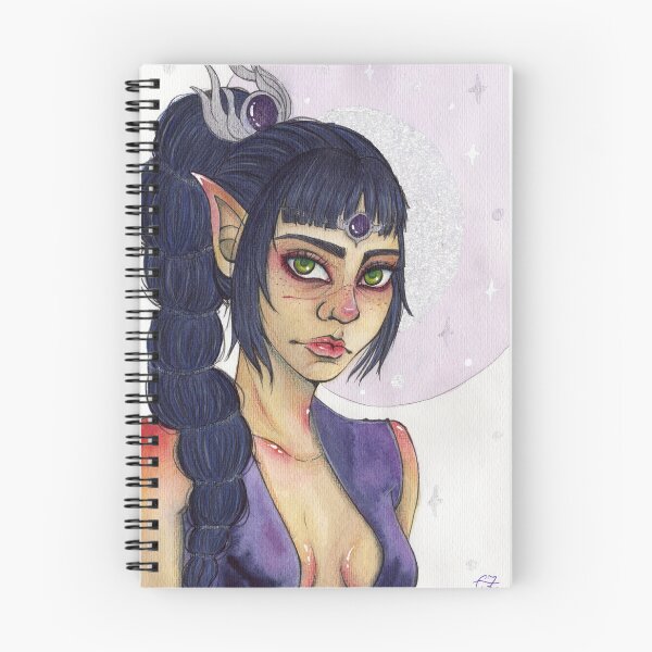 Artikelvorschau, Schattenherz Baldurs Gate 3 Aquarell entworfen und verkauft von Caessio.