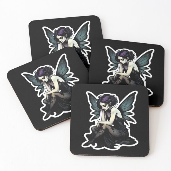 Item preview, Wistful Little Gothic Fairy designed and sold by HecatesDelights.