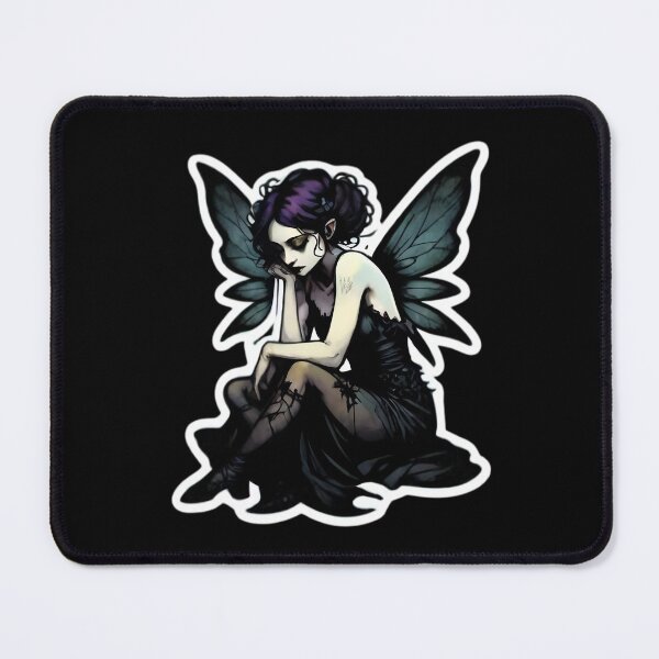 Item preview, Wistful Little Gothic Fairy designed and sold by HecatesDelights.