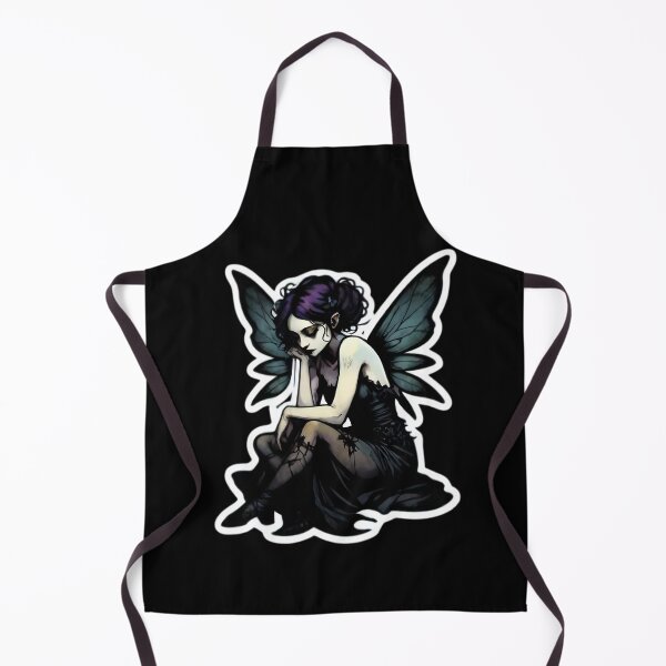 Item preview, Wistful Little Gothic Fairy designed and sold by HecatesDelights.