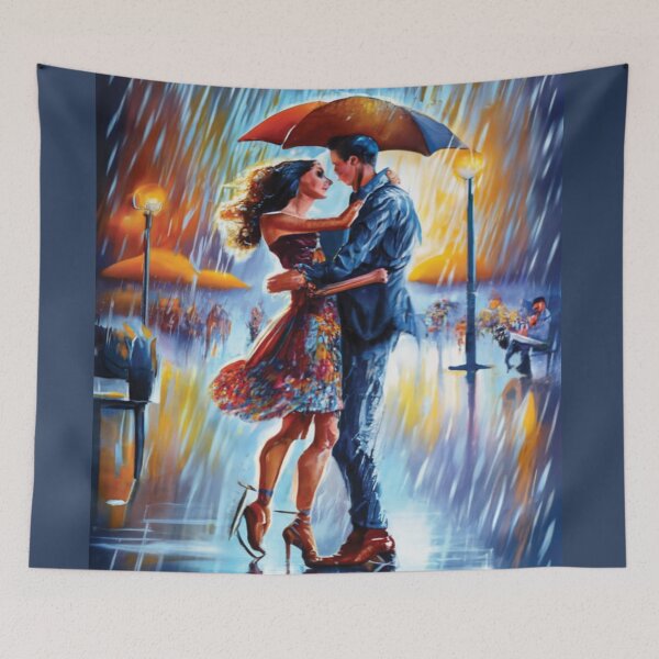Item preview, Abstract Dancing in the Rain designed and sold by Ketique.