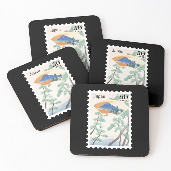 Item preview, Japan, vintage travel stamp designed and sold by RabbitK.