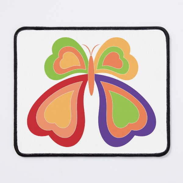 Item preview, Colorful rainbow butterfly  designed and sold by colorleafz.