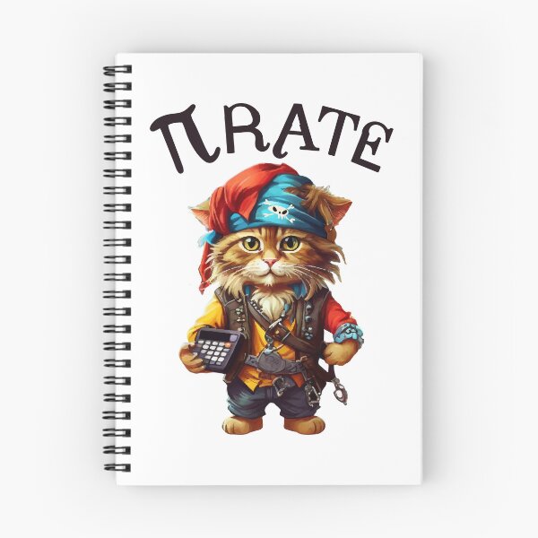 Item preview, Pi day Pirate Cat designed and sold by HandicraftArt.