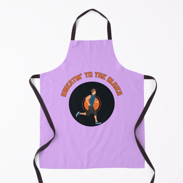 Item preview, Sweatin' to the oldies | Vinylart Funny gift for runner who loves old music designed and sold by Feline Rockstars.