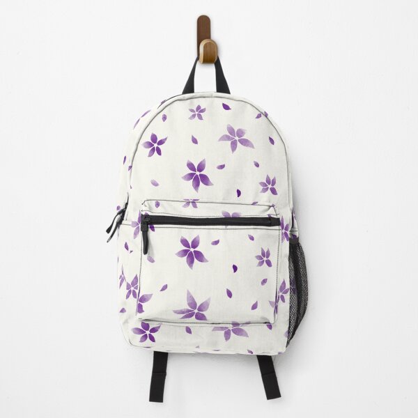 Item preview, Watercolor purple floral pattern designed and sold by Origillus.