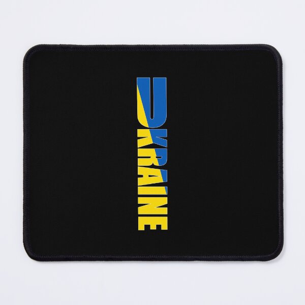 Item preview, Ukraine. The flag inside letters. designed and sold by Cosmos-as-Art.