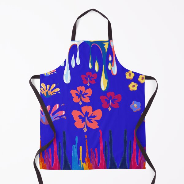 Item preview, Abstract splashed paint and cascading flowers. designed and sold by Swingfroglet.