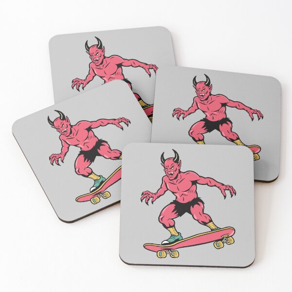 Item preview, Devil on a Skateboard Evil Skater designed and sold by baginiak.