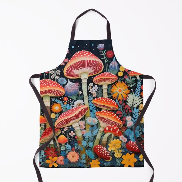 Artikelvorschau, Wildblumen und Pilze entworfen und verkauft von Neika Shimm Designs.