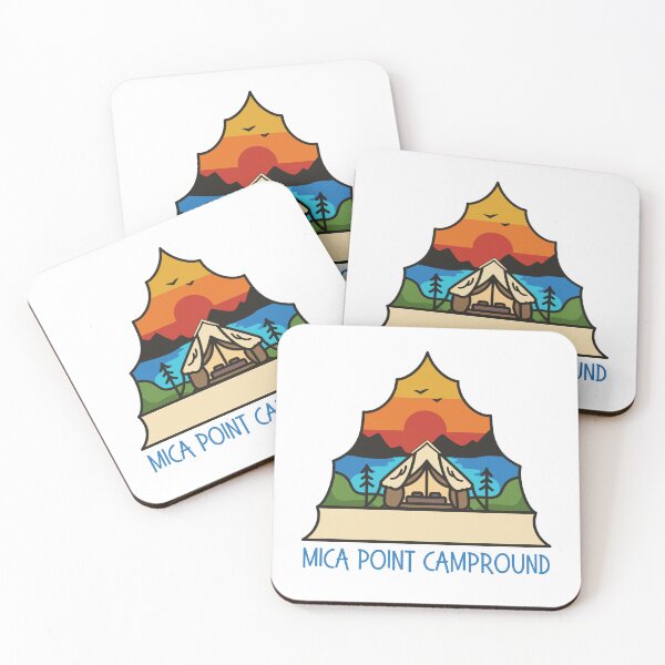 Item preview, Mica Point Campground designed and sold by OtterLakeCo.