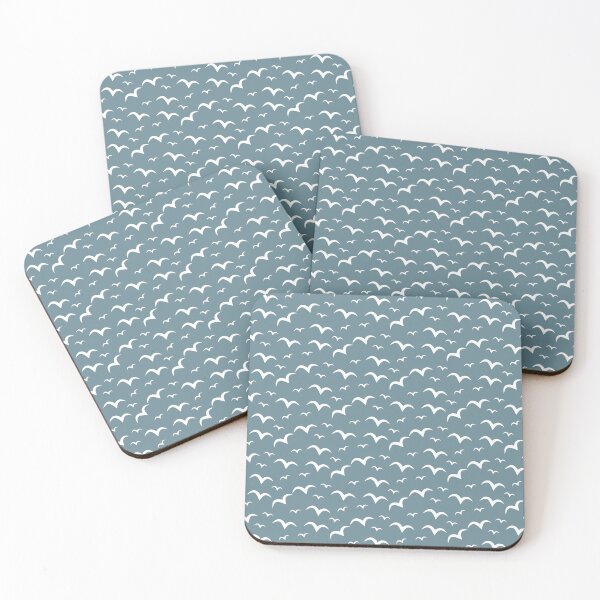 Item preview, Flying Blue Birds designed and sold by Aeterna Prints.