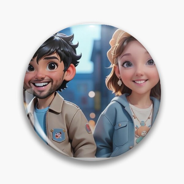Item preview, AI animated Valentine's Day Sweethearts designed and sold by lusiakotowska.
