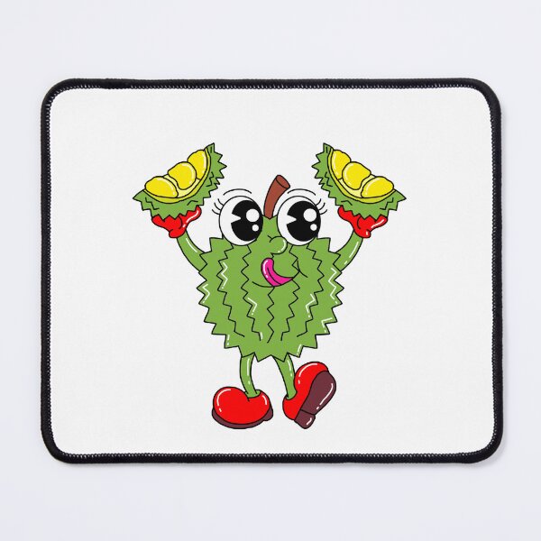 Item preview, Cute Durian Character Bright Green, Yellow, Red designed and sold by minahsuka.